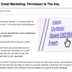 Successfull email marketing permission based marketing