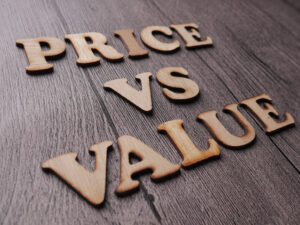 price vs value