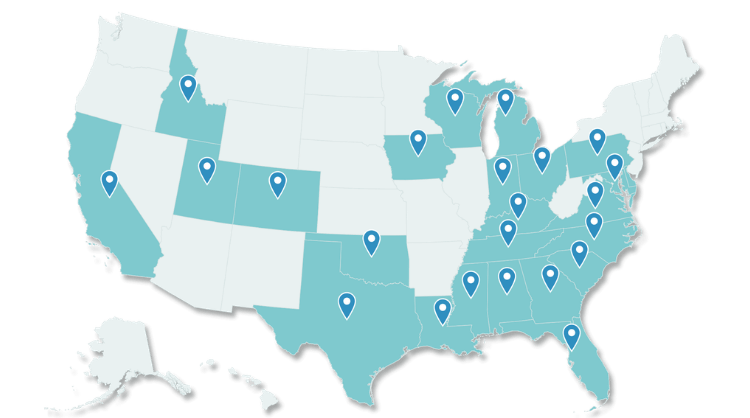 blue gypsy works with home builders all over the united states